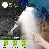 90W Solar Street Light with Radar Sensor and Remote Control