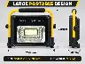 W727 80W Rechargeable Solar LED Work Light with Multiple Lighting Modes