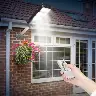 90W Solar Street Light with Radar Sensor and Remote Control