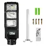 90W Solar Street Light with Radar Sensor and Remote Control