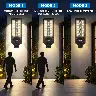 W7114-2 Solar Motion Sensor LED Wall Light